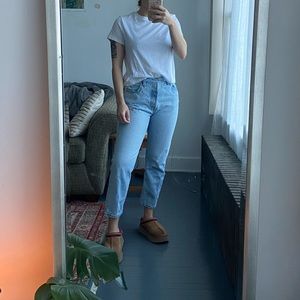 Levi’s 501 Light Wash Straight Jeans, Size 29